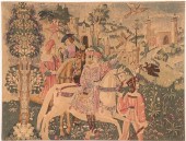DEPART POUR LE CHASSE TAPESTRY