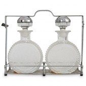 DEPRESSION GLASS LIQUOR DECANT