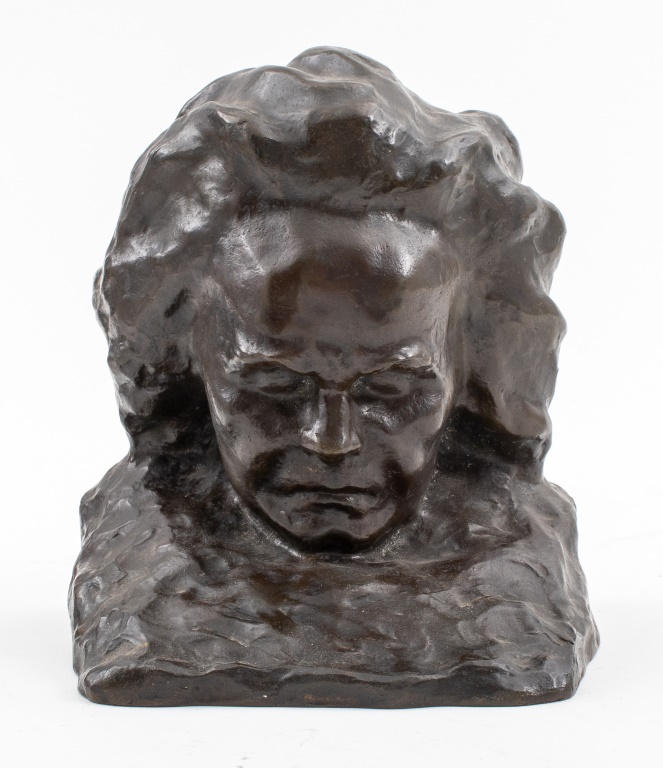 DEPREZ BEETHOVEN BRONZE BUST