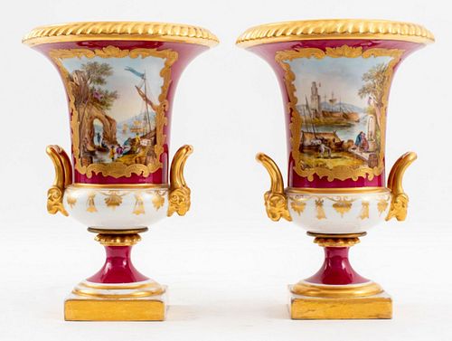 DERBY 18TH C. HAND PAINTED