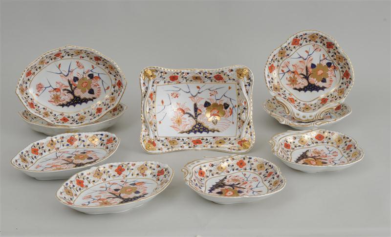 DERBY ''JAPAN'' PATTERN PORCELAIN