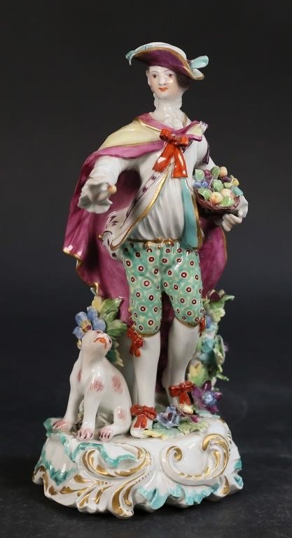 DERBY PORCELAIN FIGURE DRESDEN