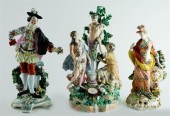 DERBY PORCELAIN FIGURE GROUP,