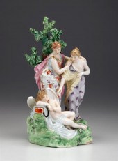 Derby porcelain figure group o