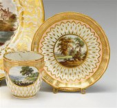 Derby porcelain teacup & sauce