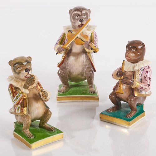 DERBY PORCELAIN THREE-PIECE
