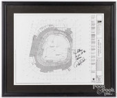 DEREK JETER AUTOGRAPH ON YANKE