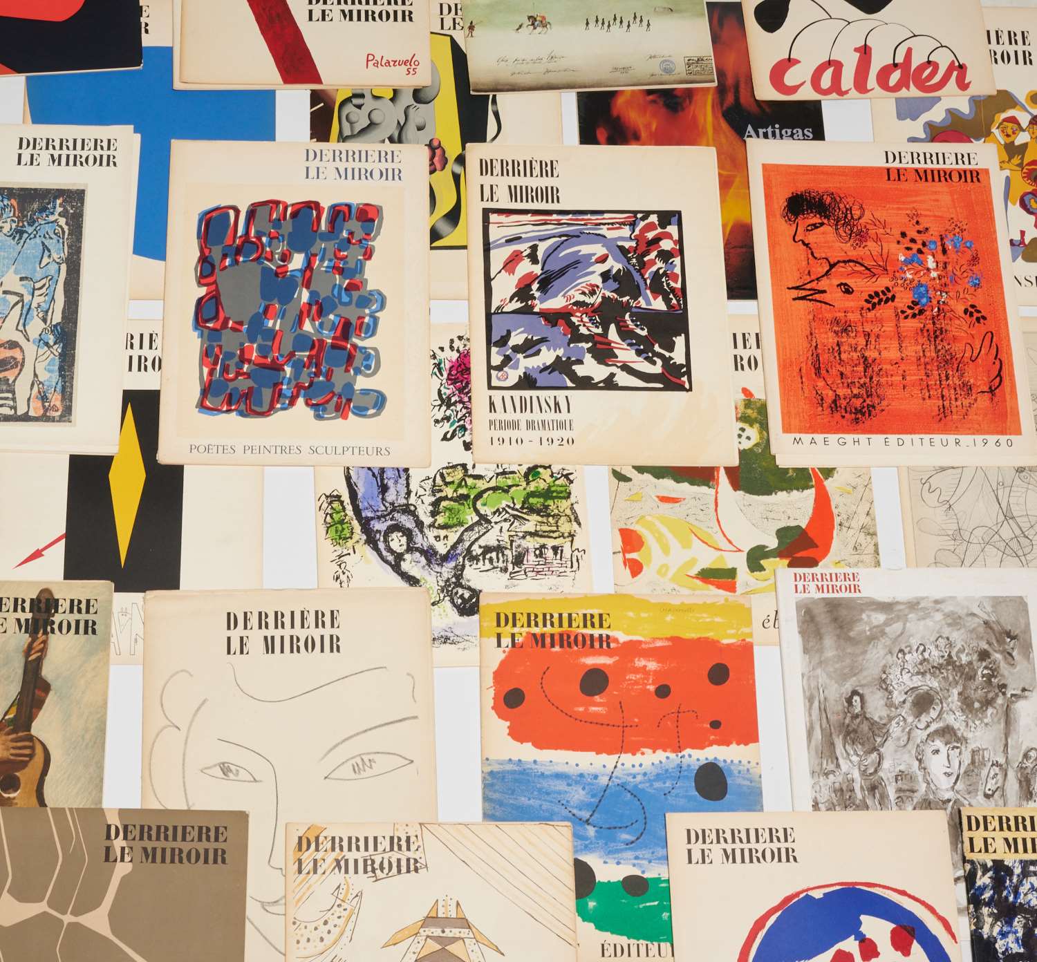 DERRIERE LE MIROIR, 1949-1977, (35)