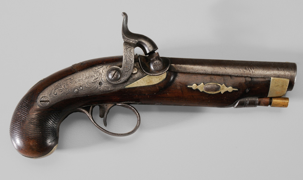 Derringer Type Percussion Pistol