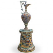 DERUTA CERAMIC MOSAIC PITCHERD