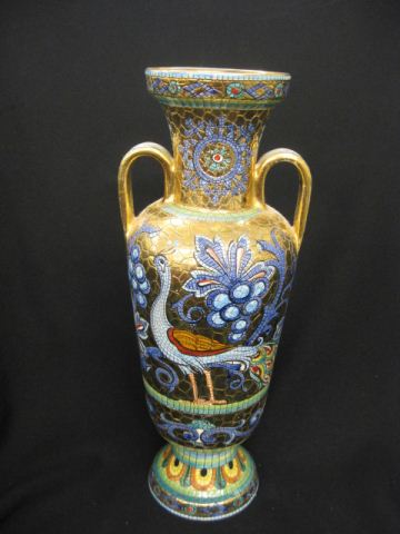 Deruta Italian Faience Pottery Vase