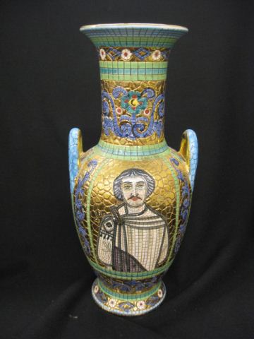 Deruta Italian Faience Pottery Vase