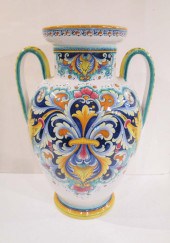 DERUTA ITALIAN MAJOLICA TWO-HA