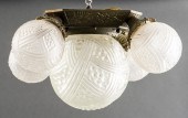 DES HANOTS ART DECO GILT BRONZ