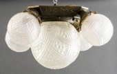 DES HANOTS ART DECO GILT BRONZ