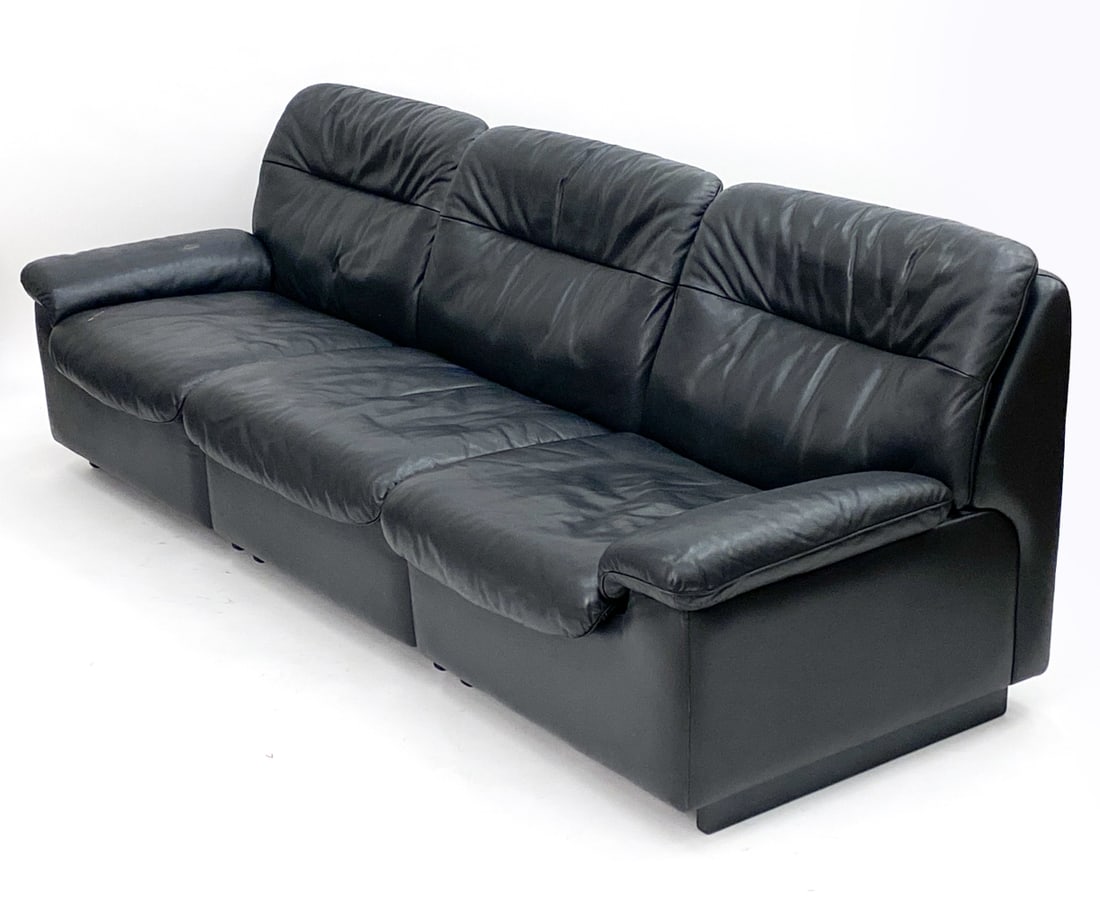 DESEDE MODEL DS-101 LEATHER SOFA C.