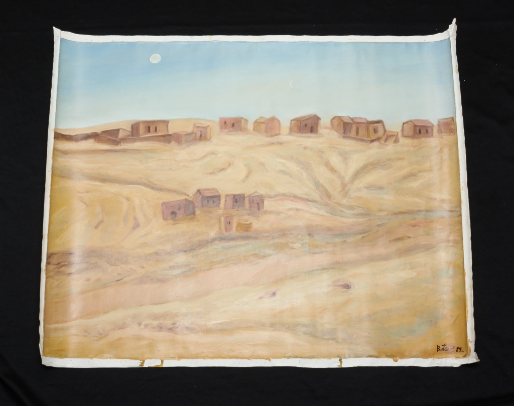 DESERT LANDSCAPE BY BENJAMIN