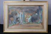 DESERT SCENE ORIGINAL PAINTING