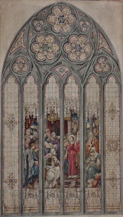 DESIGN FOR STAINED GLASS WINDOW