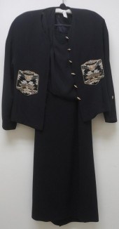 DESIGNER BEADED JACKET, LONG S