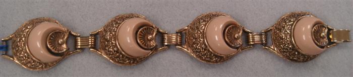 Designer bracelet with tan