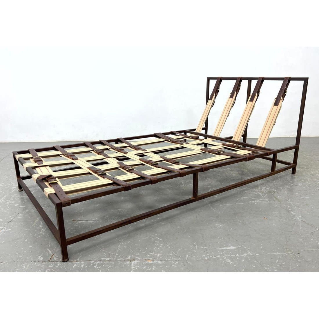 Designer Buckle Strap Chaise Lounge