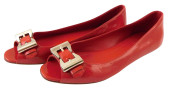 DESIGNER: GUCCI OPEN TOE FLAT