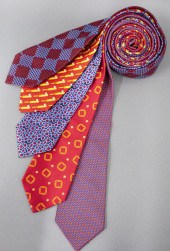 DESIGNER MEN'S PATTERNED SILK