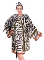DESIGNER RESORT WEAR IN A ZEBR