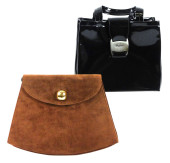 DESIGNER: TWO FERRAGAMO HANDBA