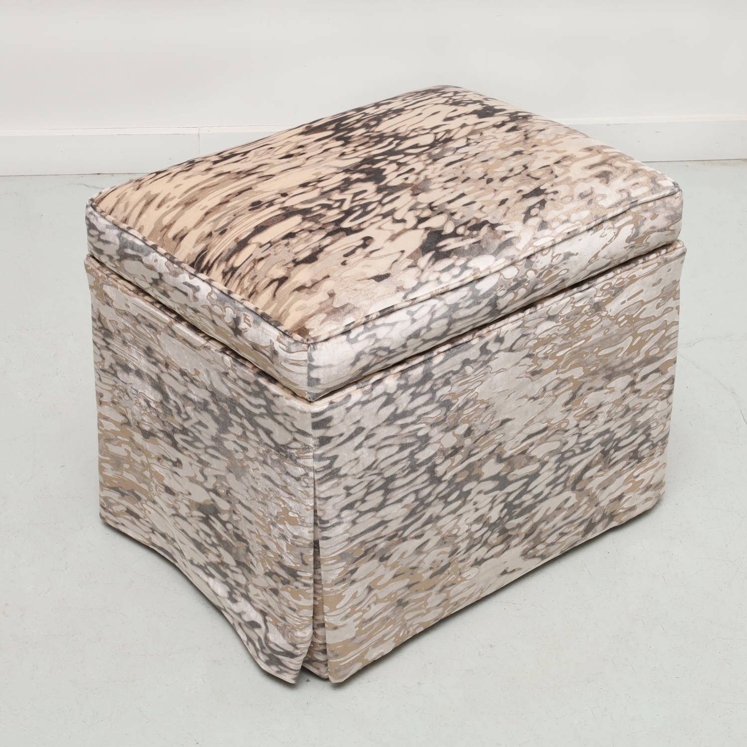 DESIGNER UPHOLSTERED STORAGE