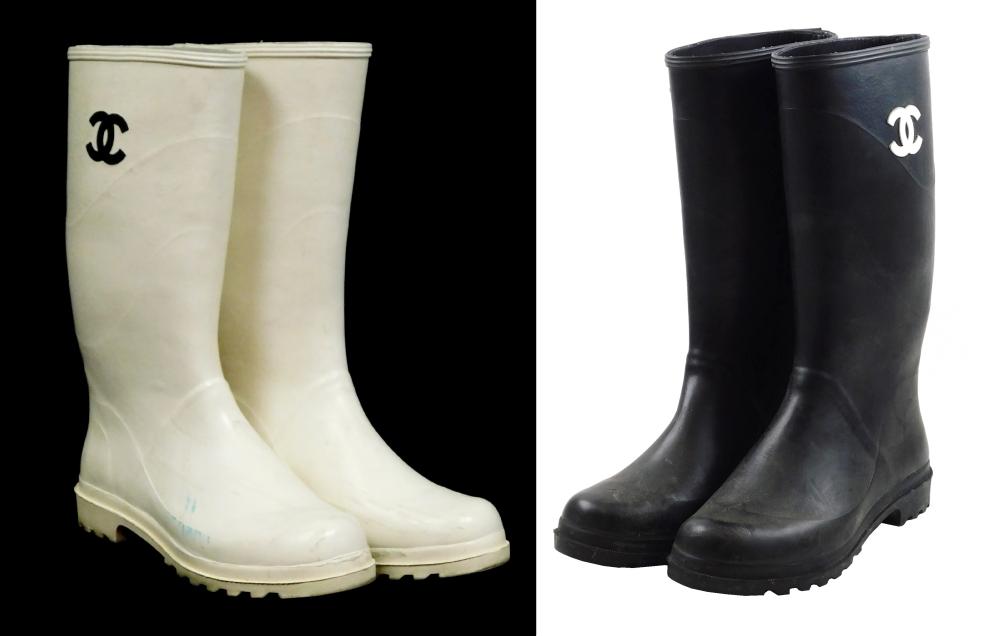 DESIGNER: VINTAGE CHANEL RUBBER
