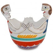 DESIMONE HAND PAINTED CERAMIC