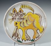 DESIMONE ITALIAN POTTERY CAT P