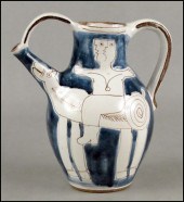 DESIMONE PAINTED CERAMIC VESSE