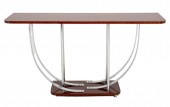 DESKEY ATTR. ART DECO MAHOGANY
