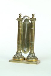 DESKTOP THERMOMETER.  Marked '