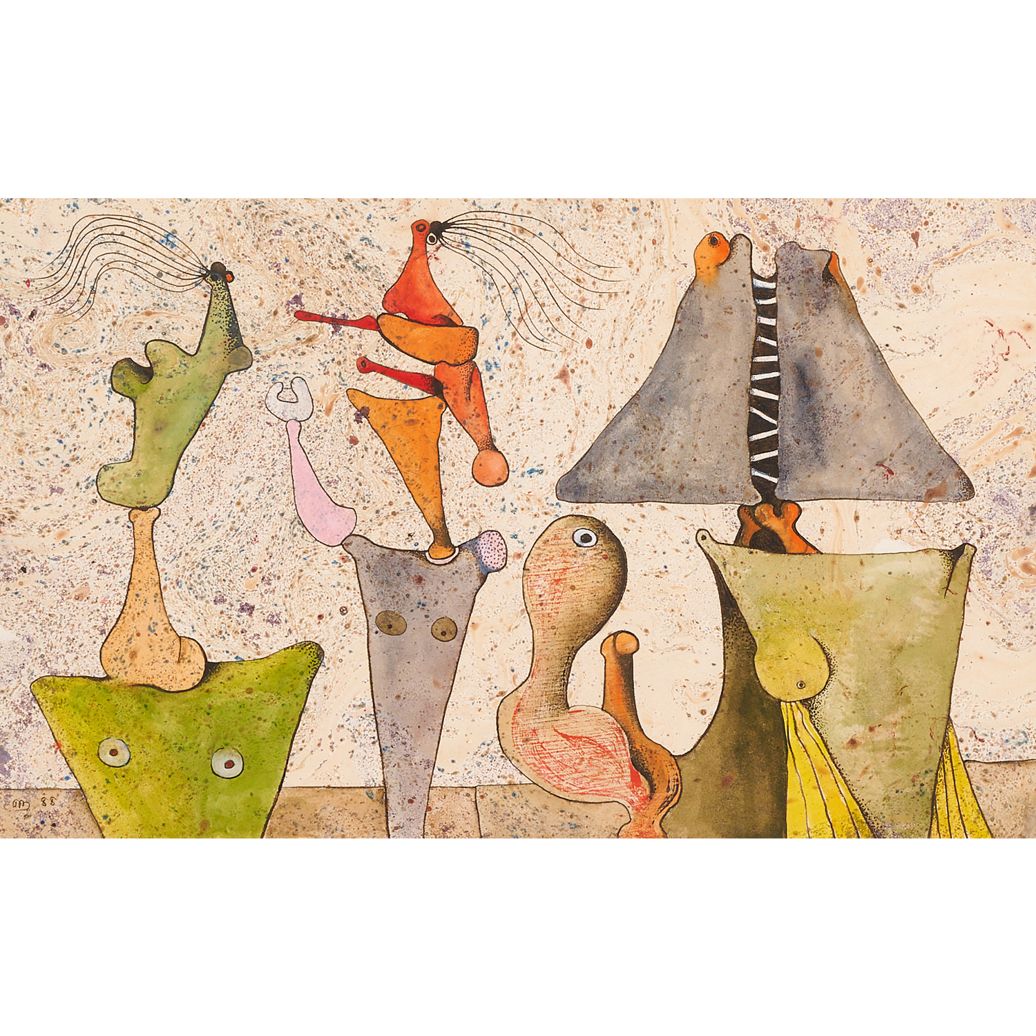 DESMOND MORRIS, MIXED MEDIA