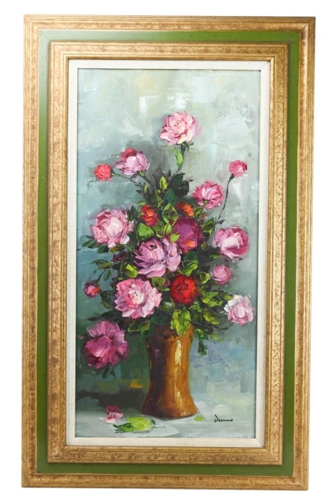 DESMOND SIGNED OIL PAINTING STILL