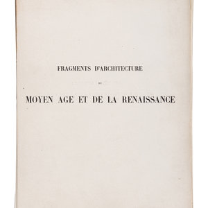 D’ESPOUY, Henry. Fragments