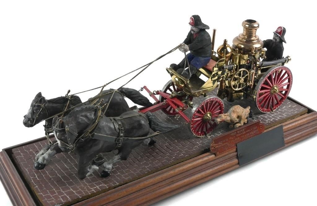 DETAILED FIRE ENGINE MODEL,