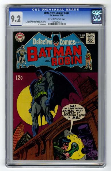 Detective Comics #382 CGC 9.2