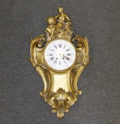 DeTouche French gilt bronze wa