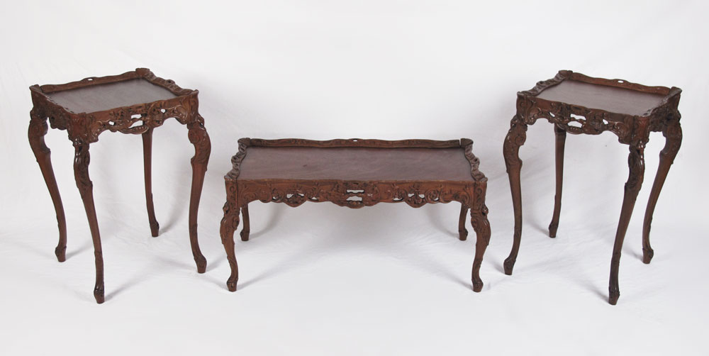 DEUTCH BROTHERS HEAVILY CARVED
