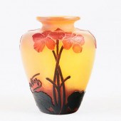 DEVEZ FRENCH CAMEO ART GLASS F