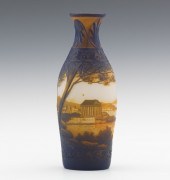 Devez Tapered Cameo Glass Vase