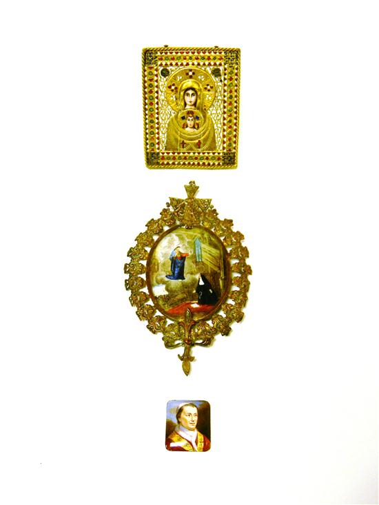 Devotional art including: 20th C.