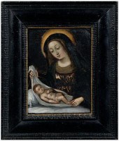 Devotional painting, Alpine fr