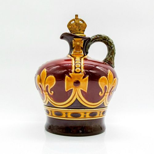 DEWARS WHISKY FLASK, THE CROWN -