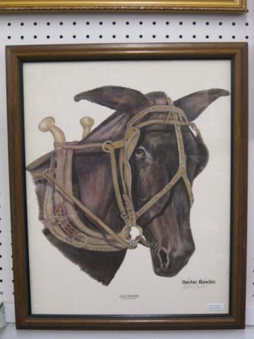 Dexter Bowles Lithograph of a